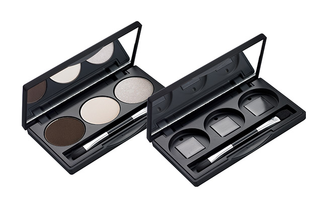 Refill Case for 3 colours with Duo Brush